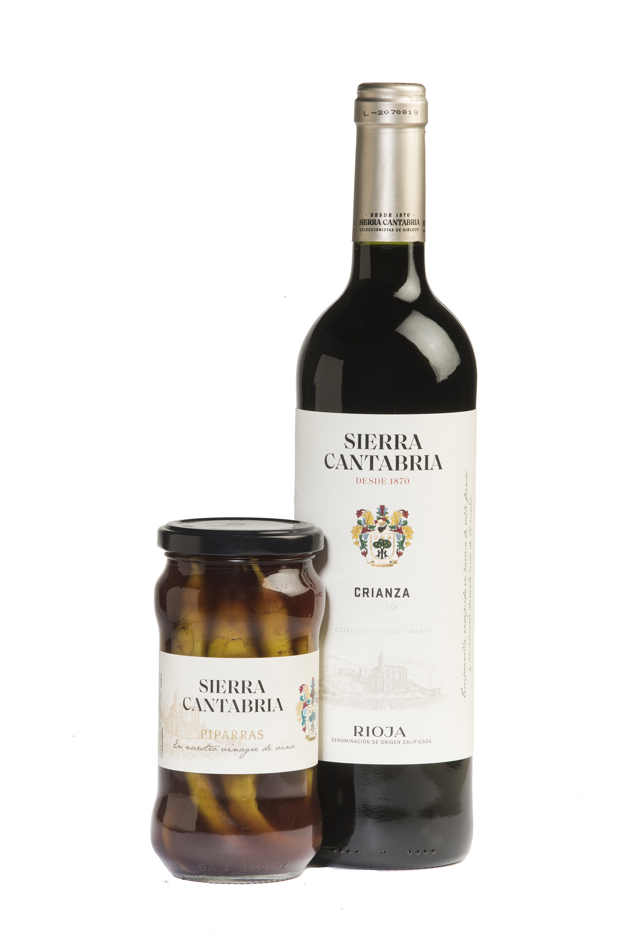 Végola and Sierra Cantabria blend in a combination of roots from La Rioja